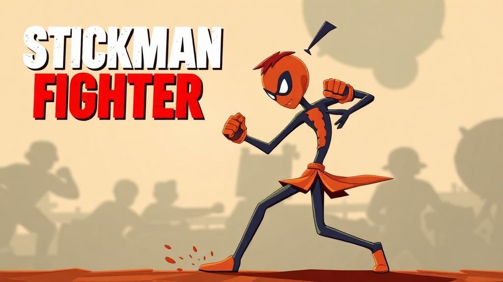 StickmanFighter — browser game website preview