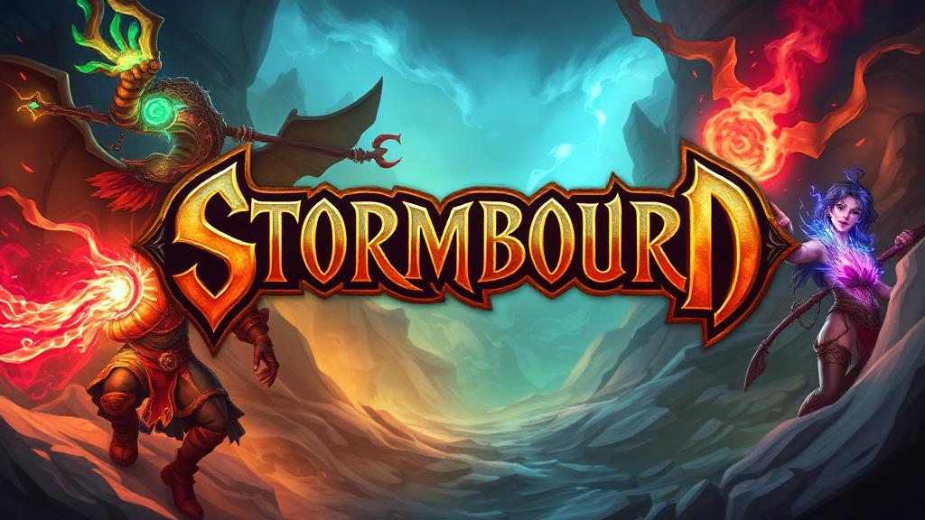 Stormbound — browser game website preview