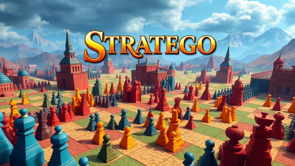 Stratego Online — browser game website preview