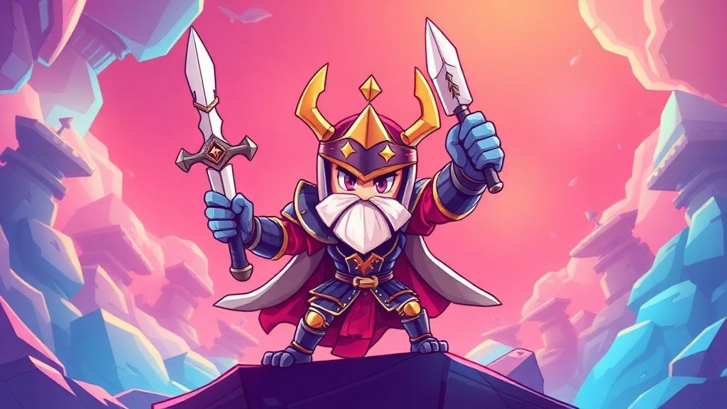 Swords and Souls — browser game website preview