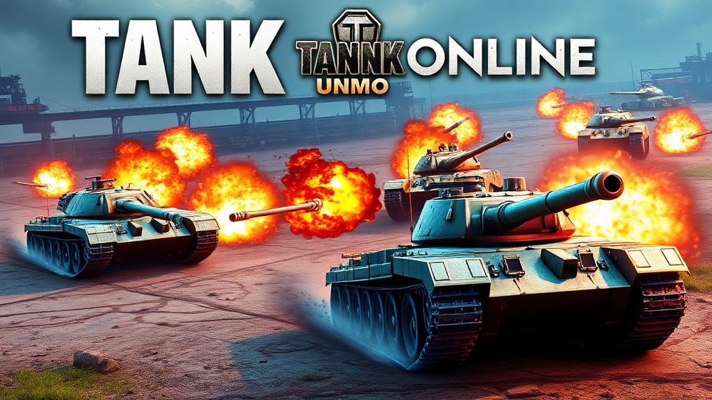 Tankionline — browser game website preview