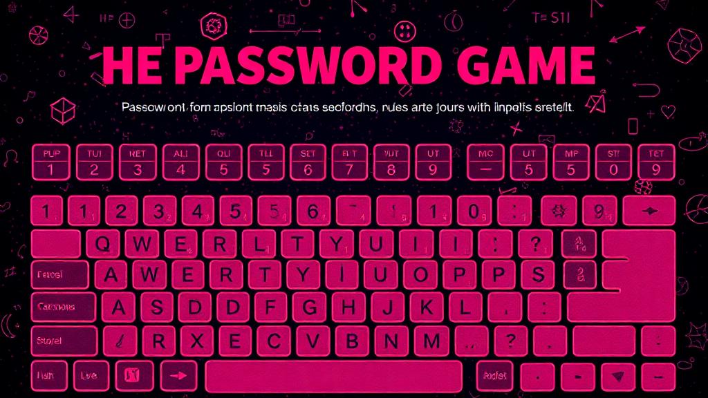 The Password Game — browser game website preview