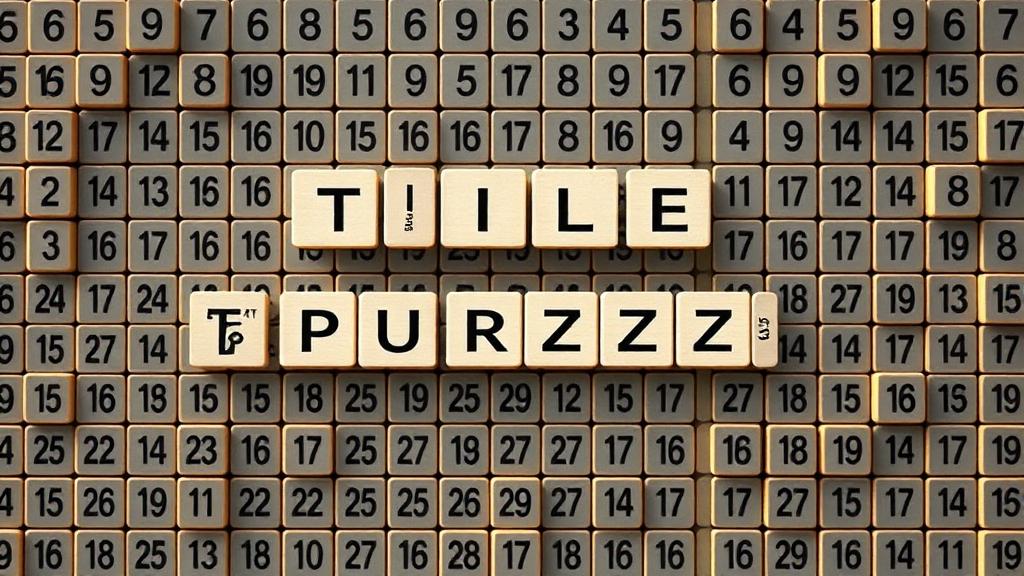 TilePuzzle — browser game website preview