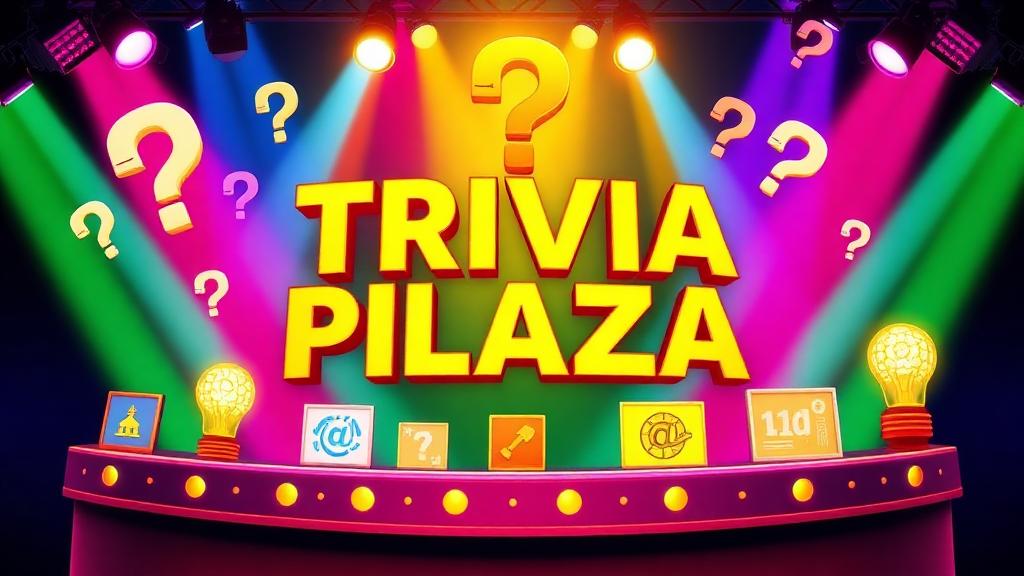 Trivia Plaza — browser game website preview