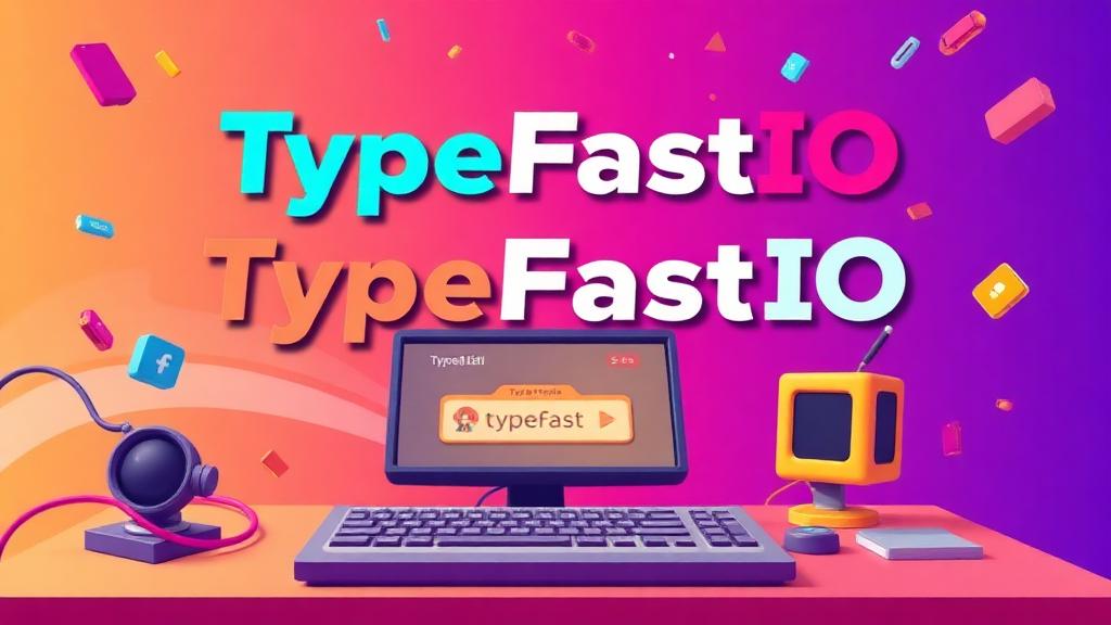TypeFastIO — browser game website preview