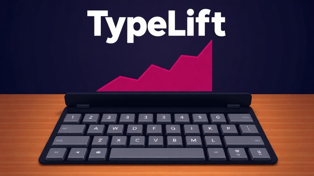 TypeLift — browser game website preview