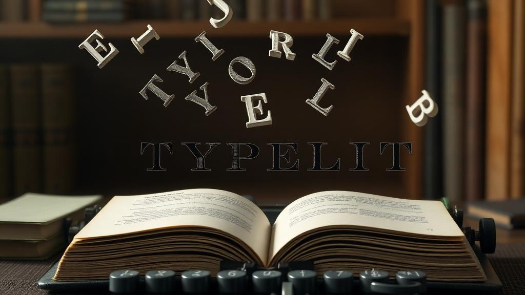Typelit — browser game website preview