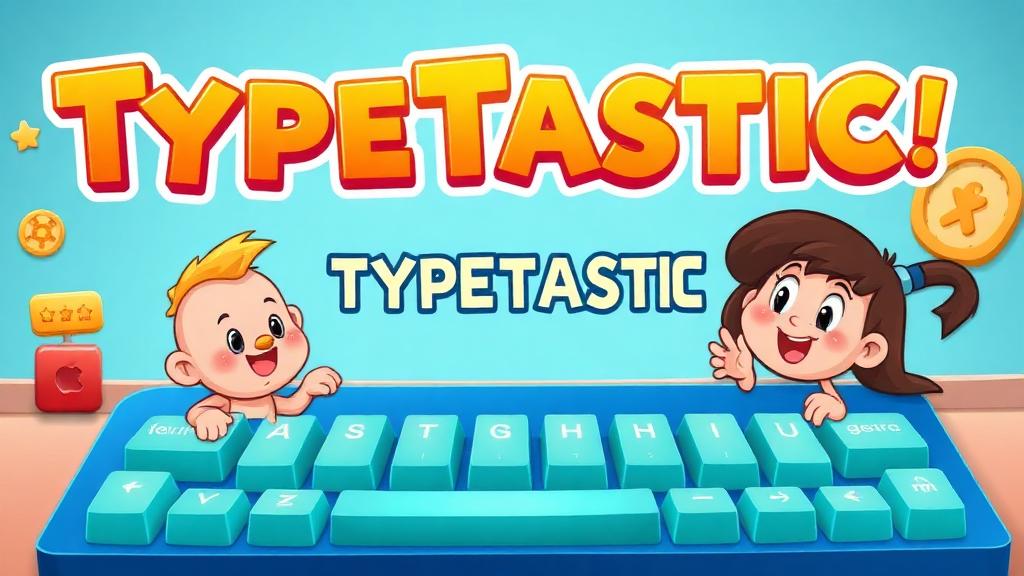 TypeTastic — browser game website preview