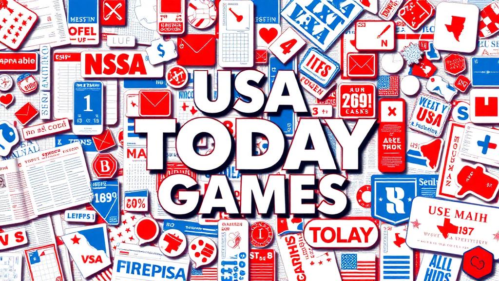 USATodayGames — browser game website preview