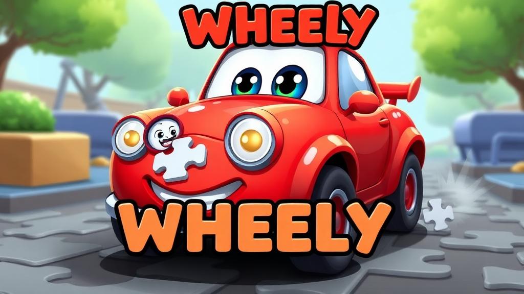 WheelySeries — browser game website preview
