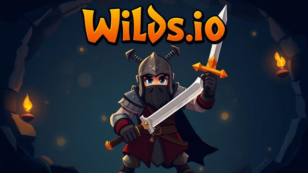 Wilds.io — browser game website preview