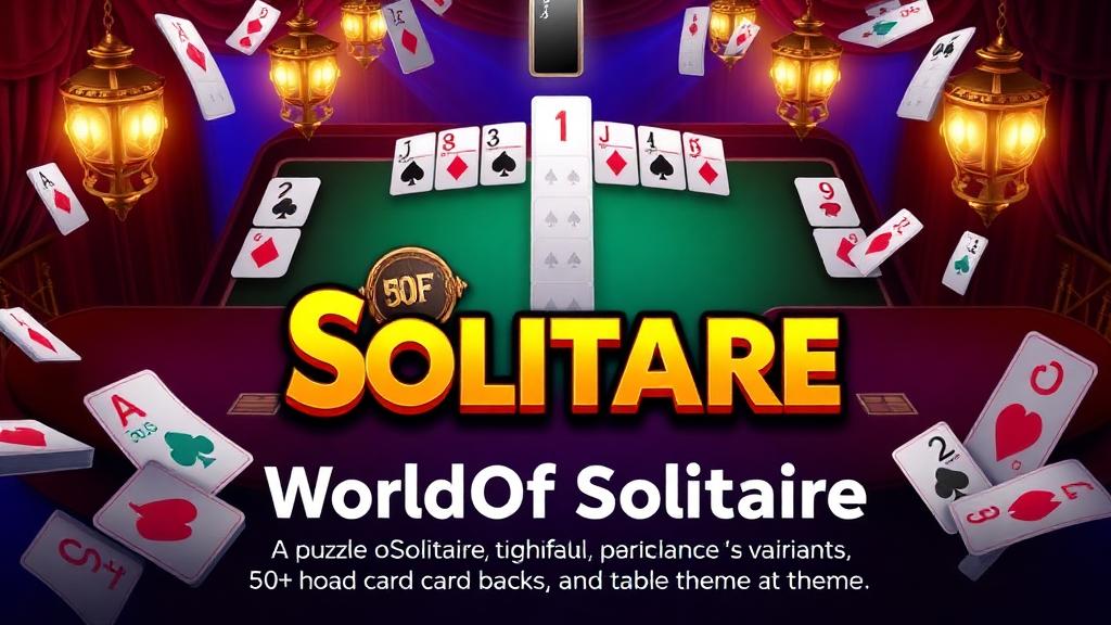 WorldOfSolitaire — browser game website preview