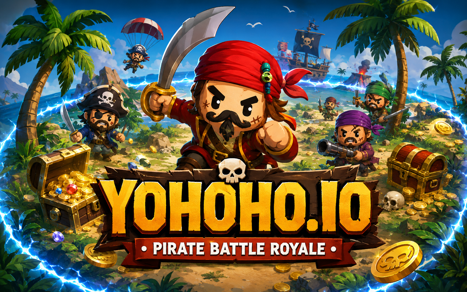 Yohoho.io — browser game website preview