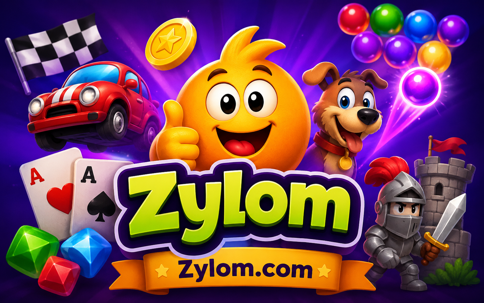 Zylom — browser game website preview