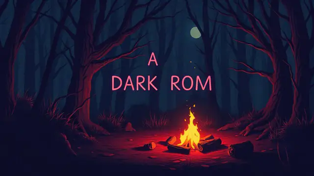A Dark Room — browser game website preview