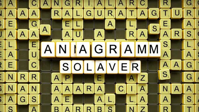 AnagramSolver — browser game website preview