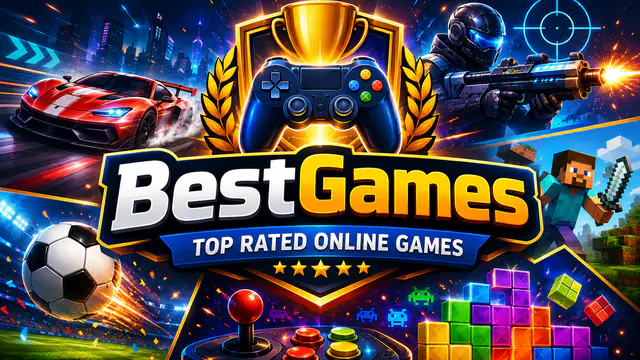 BestGames — browser game website preview