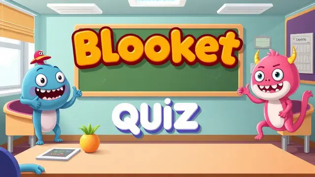 Blooket — browser game website preview