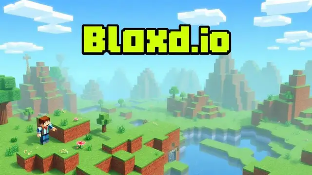 Bloxd.io — browser game website preview