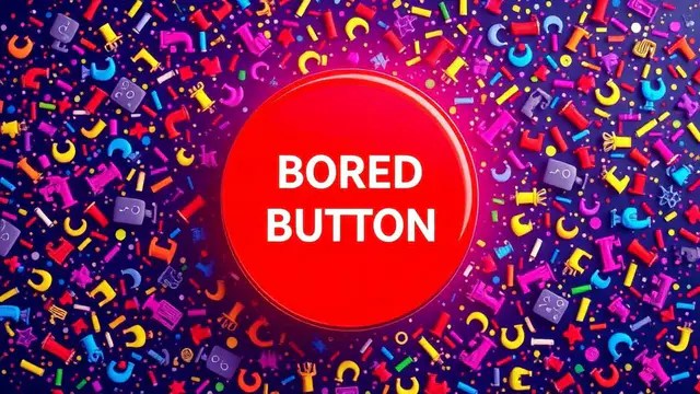 BoredButton — browser game website preview