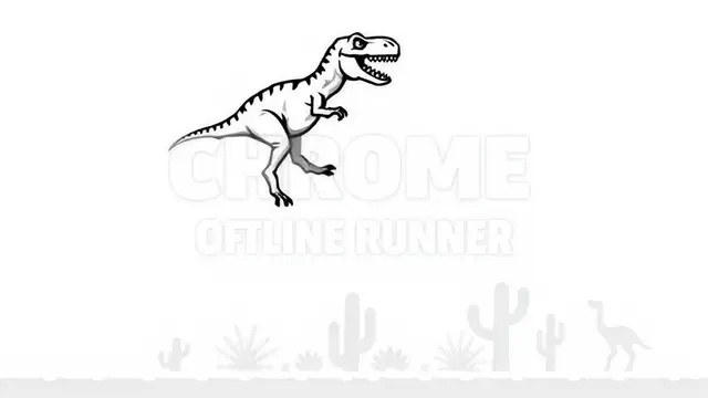 Chrome Dino Game — browser game website preview