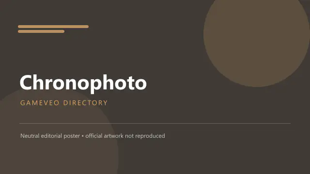 Chronophoto — browser game website preview