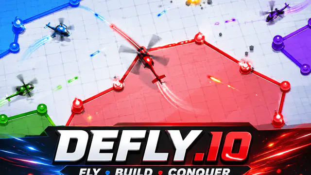 Defly.io — browser game website preview