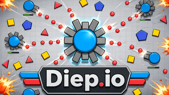 Diep.io — browser game website preview