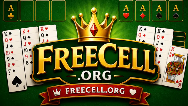 FreeCell.org — browser game website preview