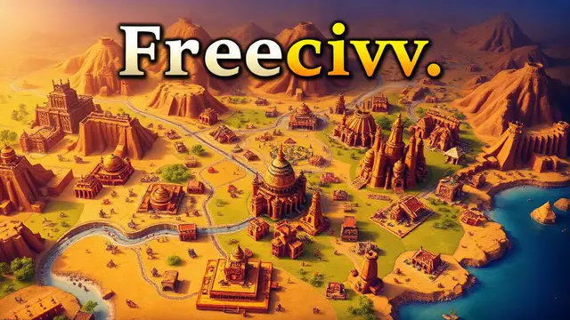 Freeciv Web — browser game website preview