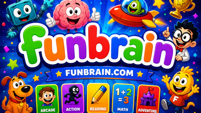 Funbrain — browser game website preview