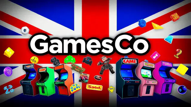 GamesCo — browser game website preview