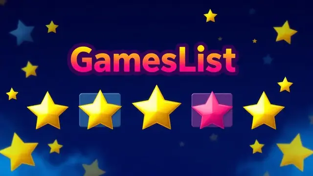 GamesList — browser game website preview