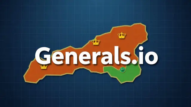 Generals.io — browser game website preview