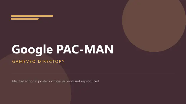Google PAC-MAN — browser game website preview