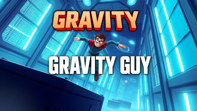 GravityGuy — browser game website preview