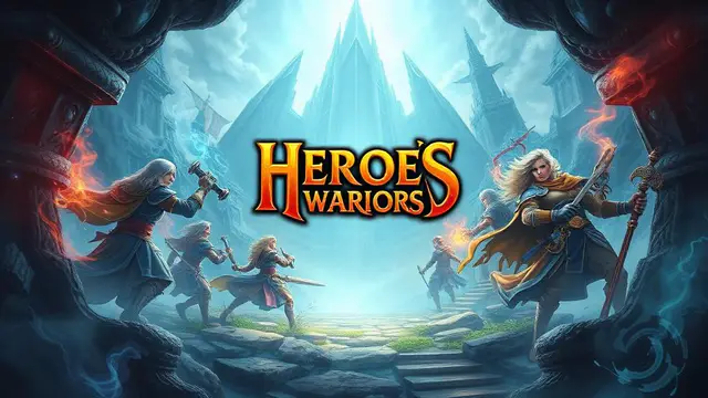 HeroesGames — browser game website preview