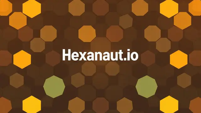 Hexanaut.io — browser game website preview