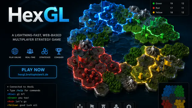 HexGL — browser game website preview