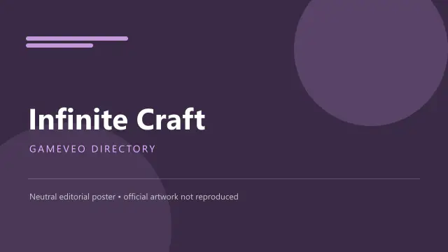 Infinite Craft — browser game website preview