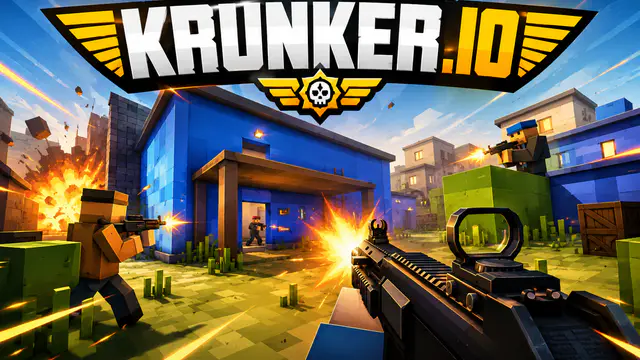 Krunker.io — browser game website preview
