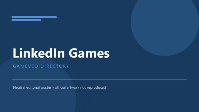 LinkedIn Games — browser game website preview