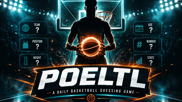 Poeltl — browser game website preview