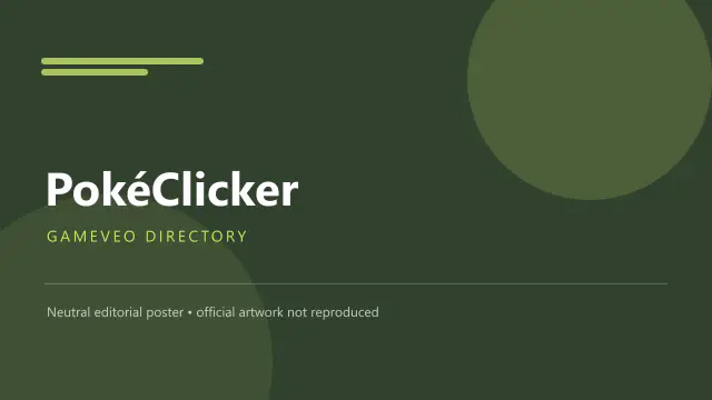 PokéClicker — browser game website preview