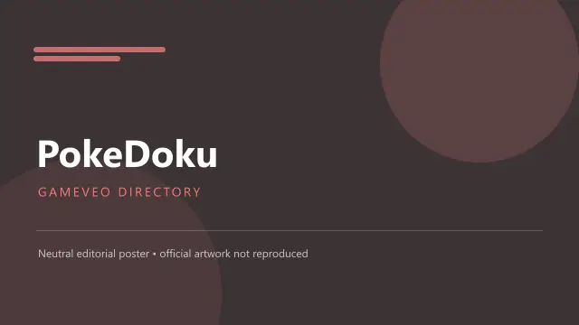 PokeDoku — browser game website preview