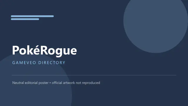 PokéRogue — browser game website preview