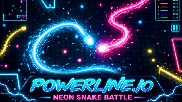Powerline.io — browser game website preview