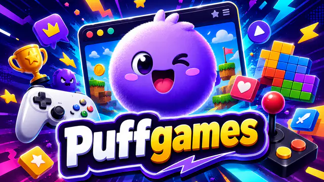 Puffgames — browser game website preview
