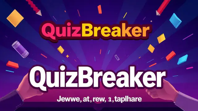 QuizBreaker — browser game website preview