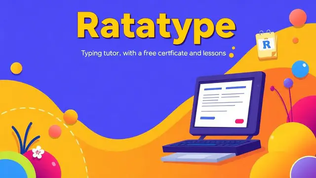 Ratatype — browser game website preview